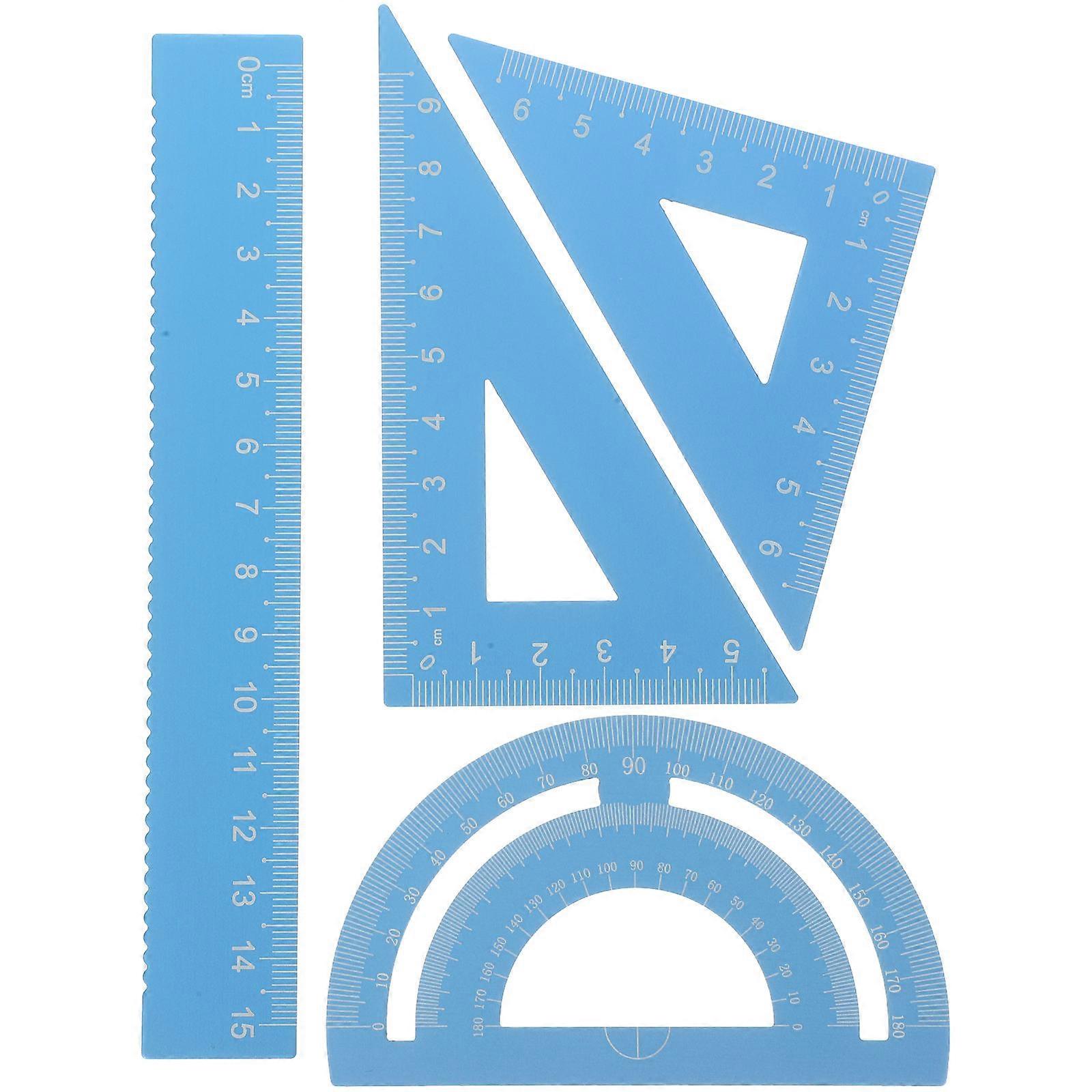 Precise Math Protractor Measuring Tool for Office Use 1Set