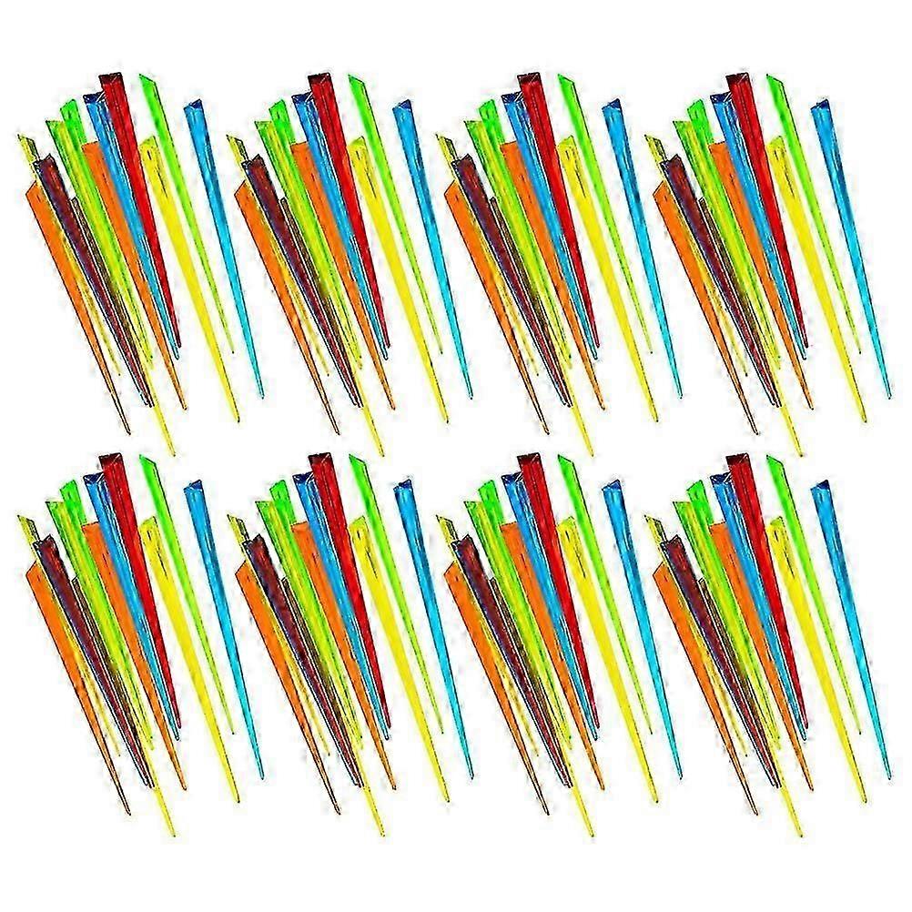 Mini Cake Forks for Picking 500Pcs Assorted Color Picks