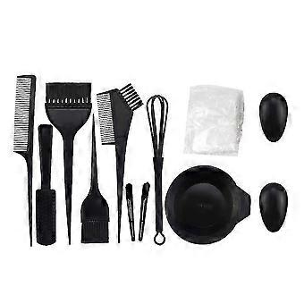 1 Set Hair Color Mixing Kit Hair Dye Kit Hair Dye Bowls Brosses Ears Covers