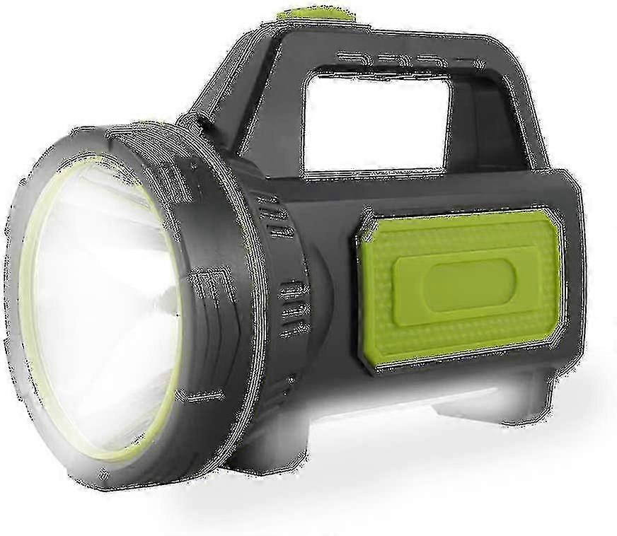 High-intensity flashlight, 1 piece, 1000-meter range, USB rechargeable