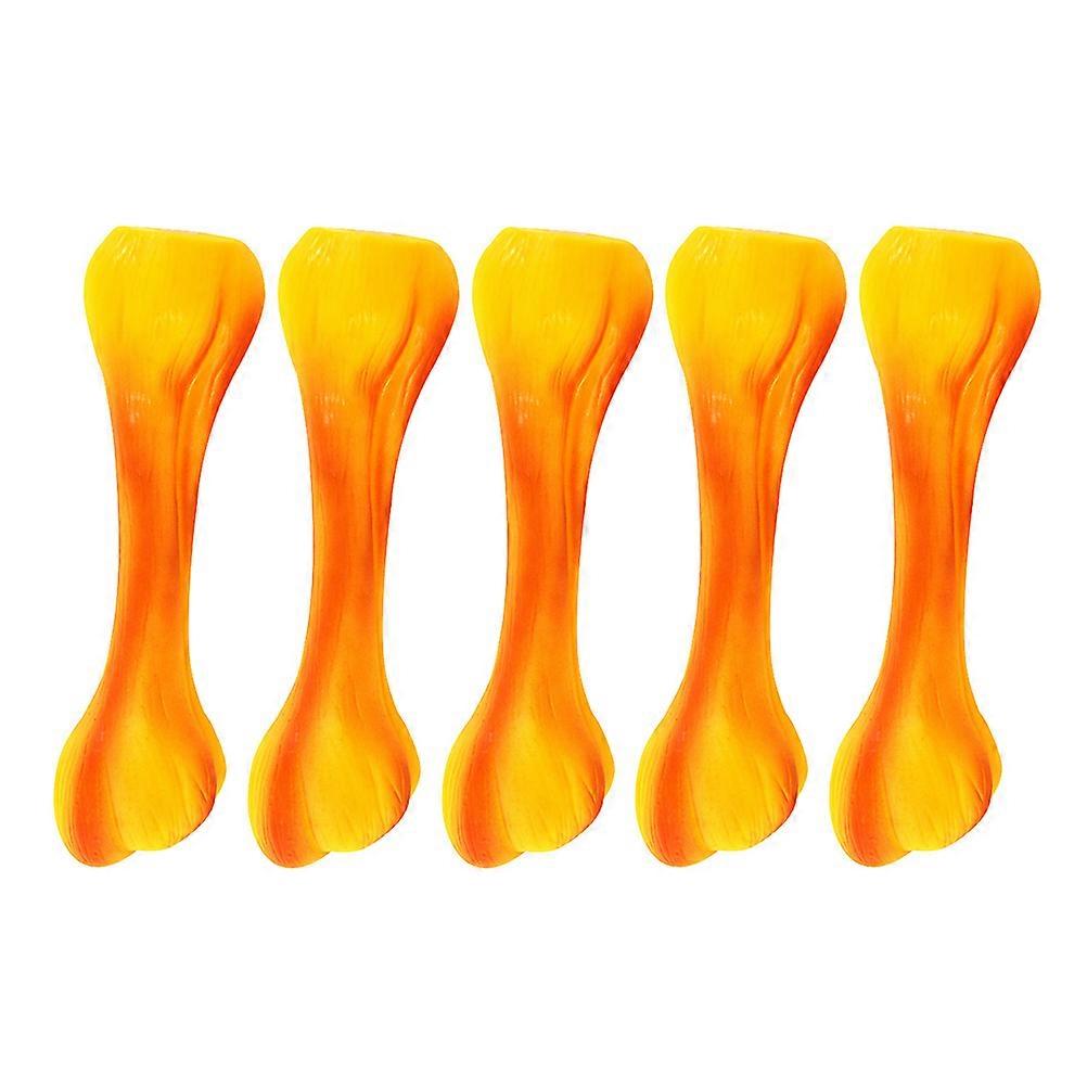Puppy Bite Toys Bone Shaped for Play 5Pcs Durable