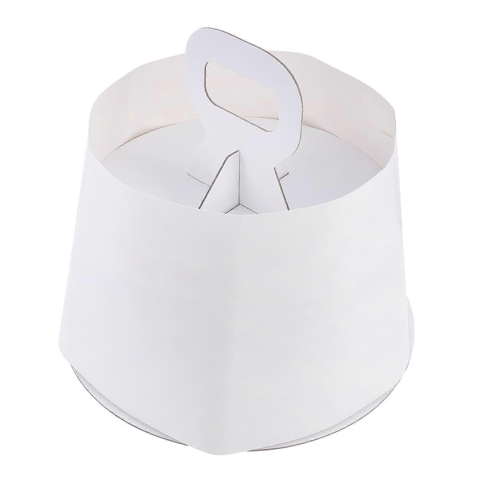 Easy Assembled Dessert Packaging Box Double Layer Cake Packaging Box 1Set
