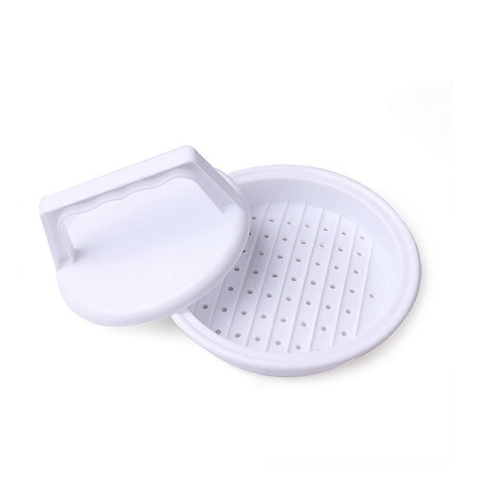 Hamburger Maker Press Patty Maker Function White Kitchen Tool