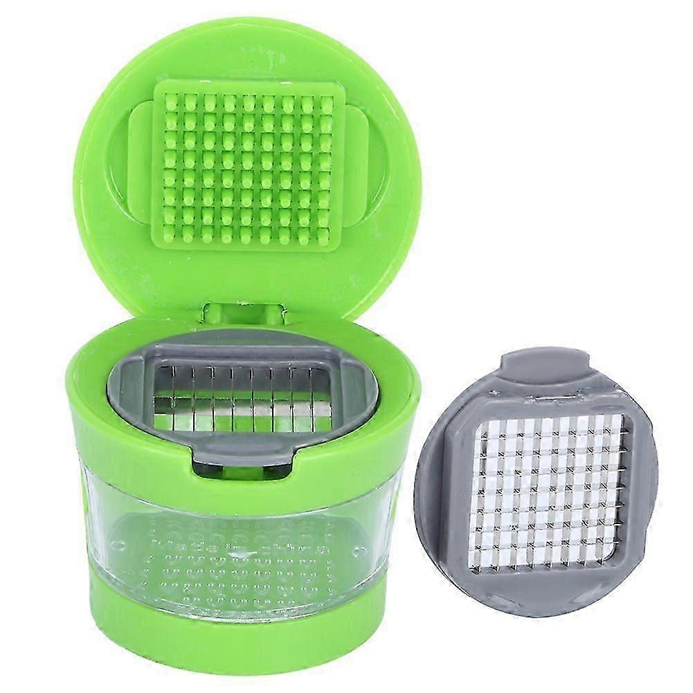 Multi Function Garlic Press Machine Vegetable Fruit Ginger Chopper for Kitchen CuttingEdition 0519