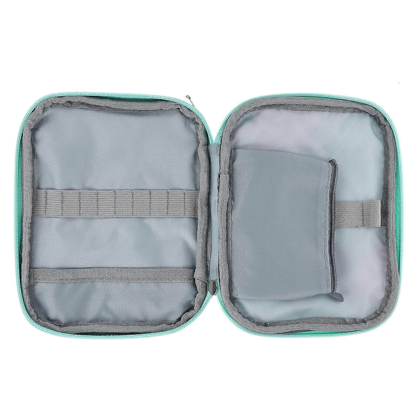 Crochet Hook Case Zipper Crochet Hook Bag Knitting Needle Bag Multi-function Needle Organizer