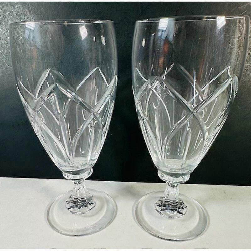 2 Whitehall Water Goblets 7"
