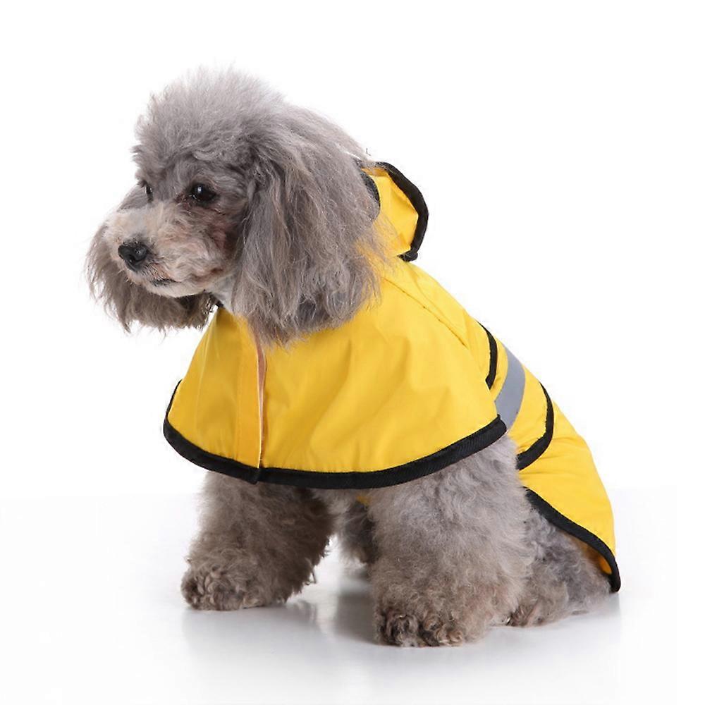 Keep Your Pet Dry And Comcompatible withtable - Adjustable Waterproof & Windproof Dog Raincoat!