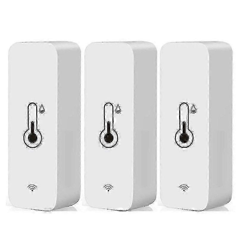 3X Wifi Temperature And Humidity Hygrometer Sensor