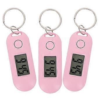 Student Keychain Digital Watch Mute Function with 12Pcs Key Ring Set