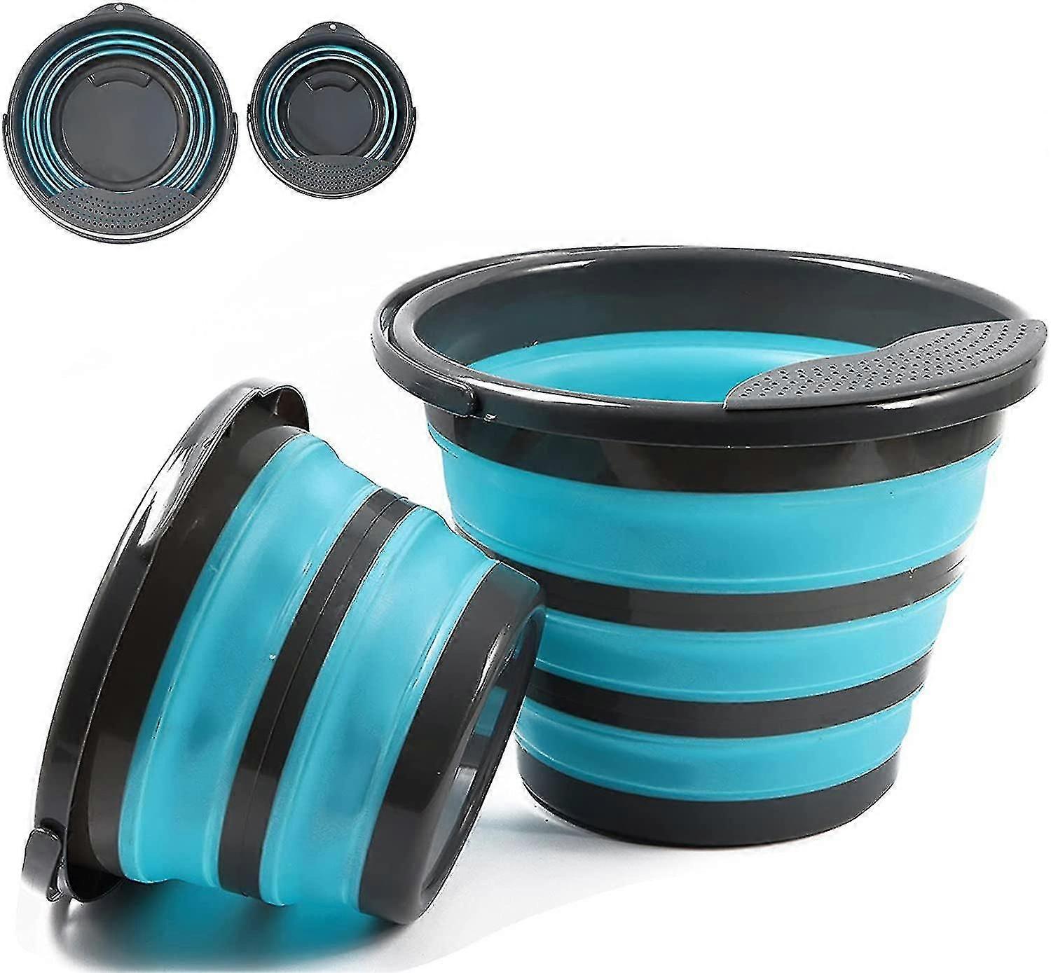 Silicone Collapsible Bucket, Cleaning Bucket