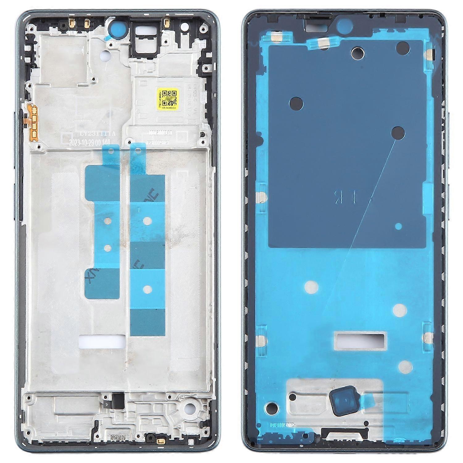 For Xiaomi Poco M6 Pro 4G / Redmi Note 13 Pro 4G Display Frame Replacement Part Green