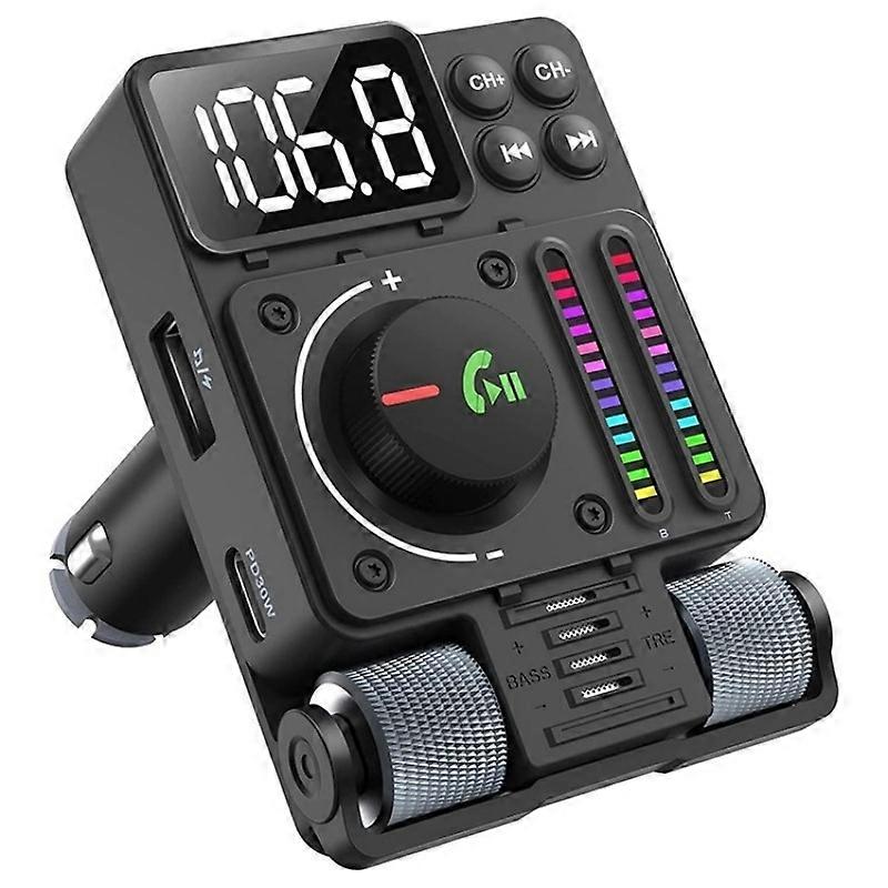 Type-C + USB Car Charger MT01