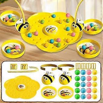 Little Bee Magnetic Beads Board Game, Kids Educational Toy, Perfect Gift for Birthdays &amp; Festivals
