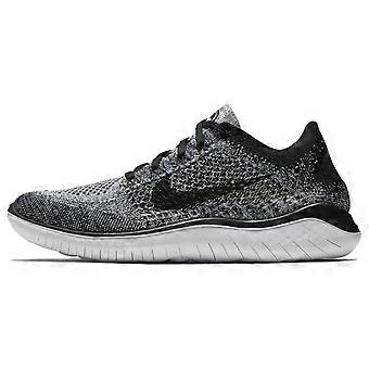 Nike Free Run Flyknit 2018 Black White Ombre 942838-101