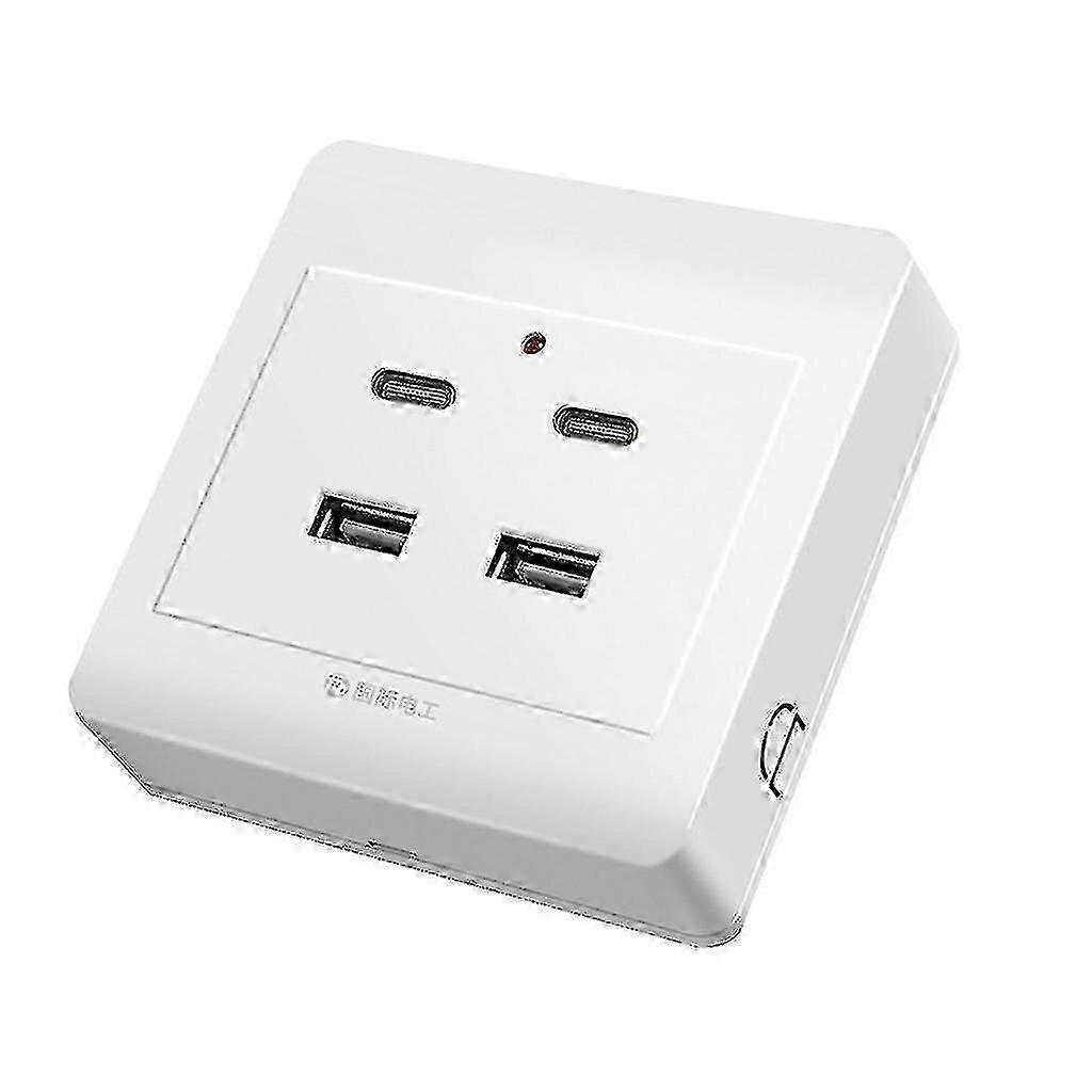 Wall Outlet with USB Ports compatible with Easy Charging Access