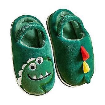 Comcompatible withtable Kids Slippers Cartoon Dinosaur Style compatible with Kids 2Pairs