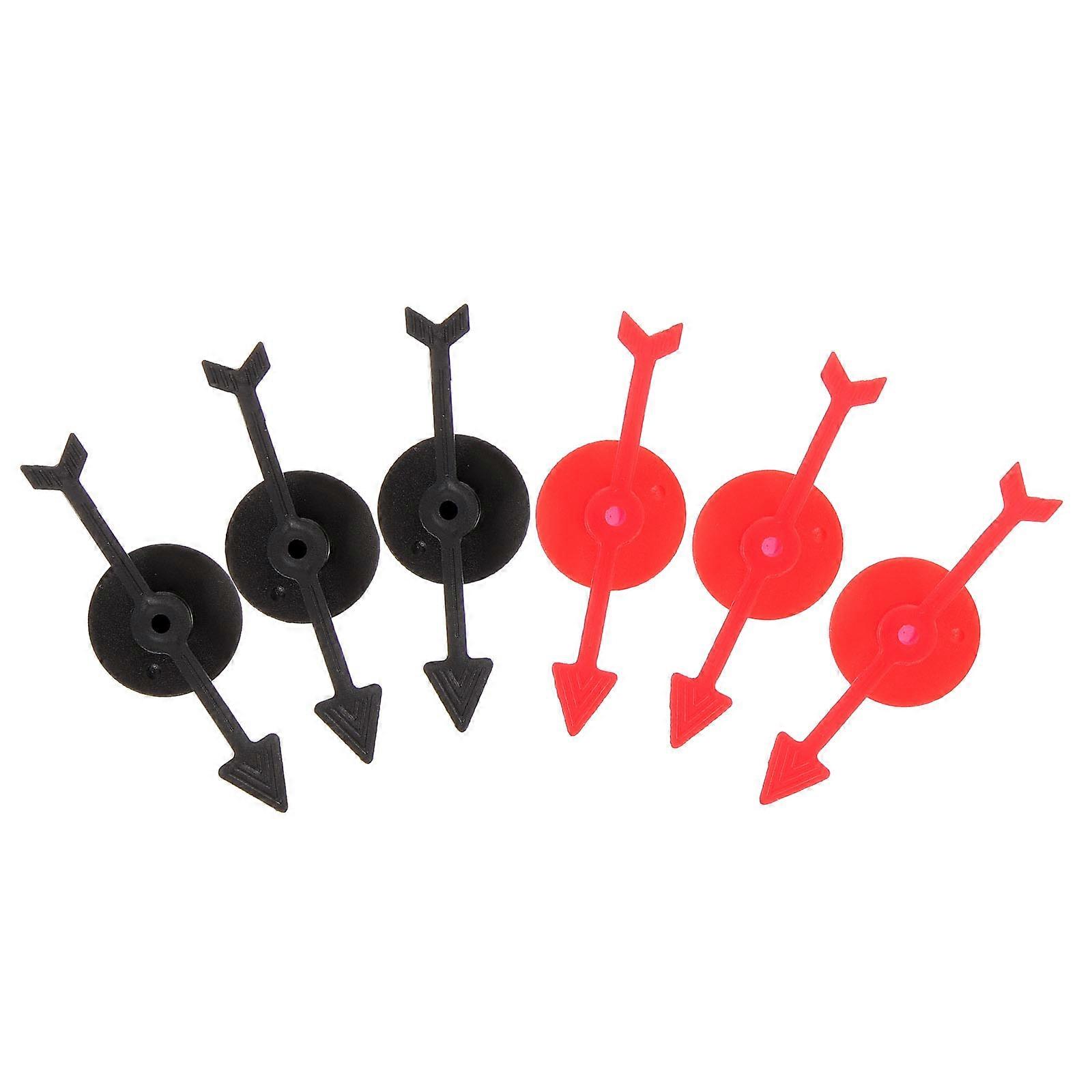 6pcs Arrow Game Spinners Board Game Plastic Spinners Wheel Toy Pointers Accessory