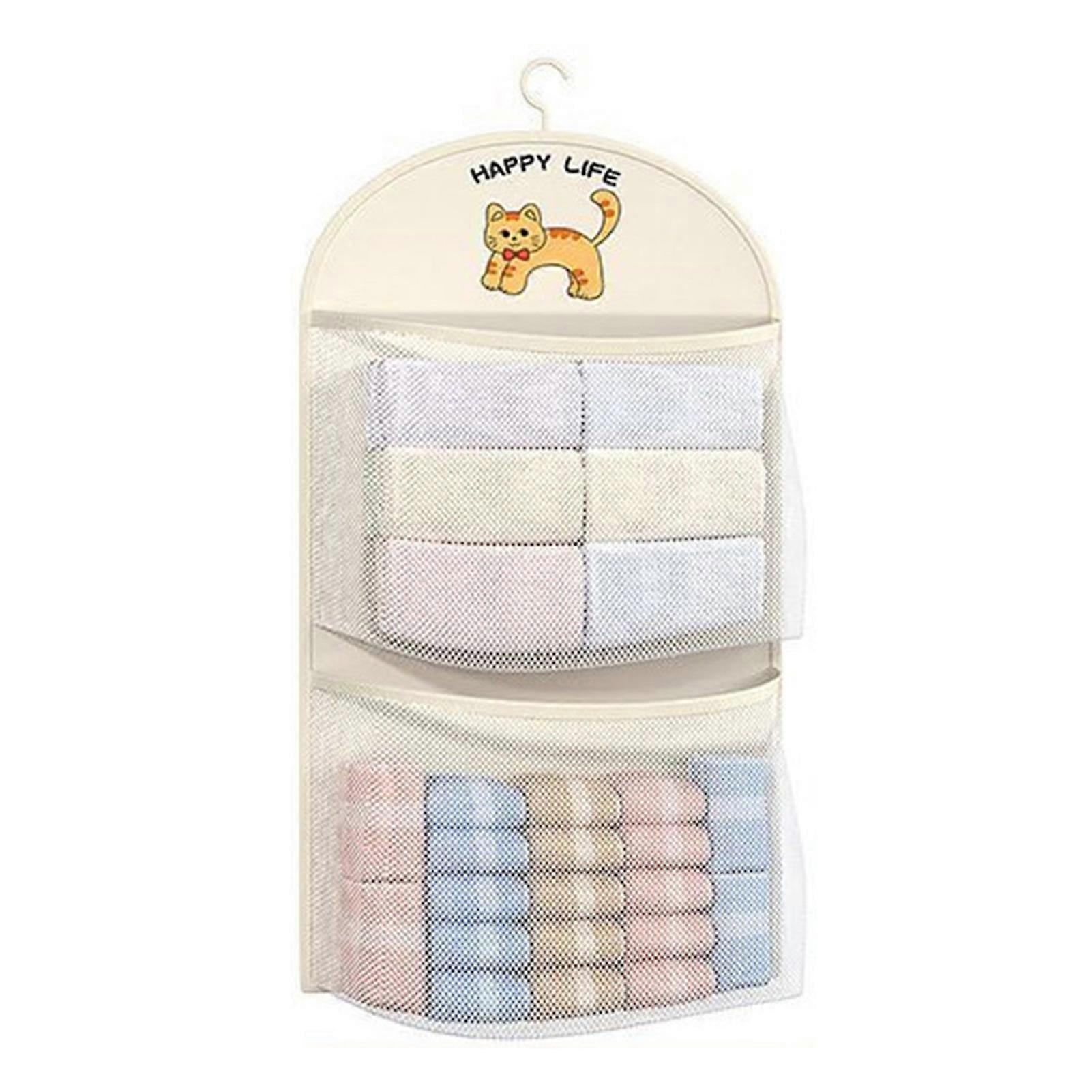 Large Capacity Storage Net for Socks and Bras Storage