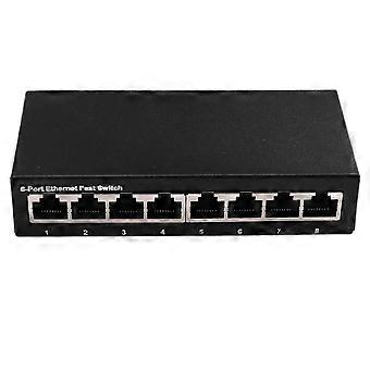 8-ports Gigabit Ethernet-switch 10/100/1000mbps Desktop Switch Plug-and-Play EU STIK