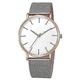 Pasek siatkowy Zegarek damski ze stali nierdzewnej Casual Strap E