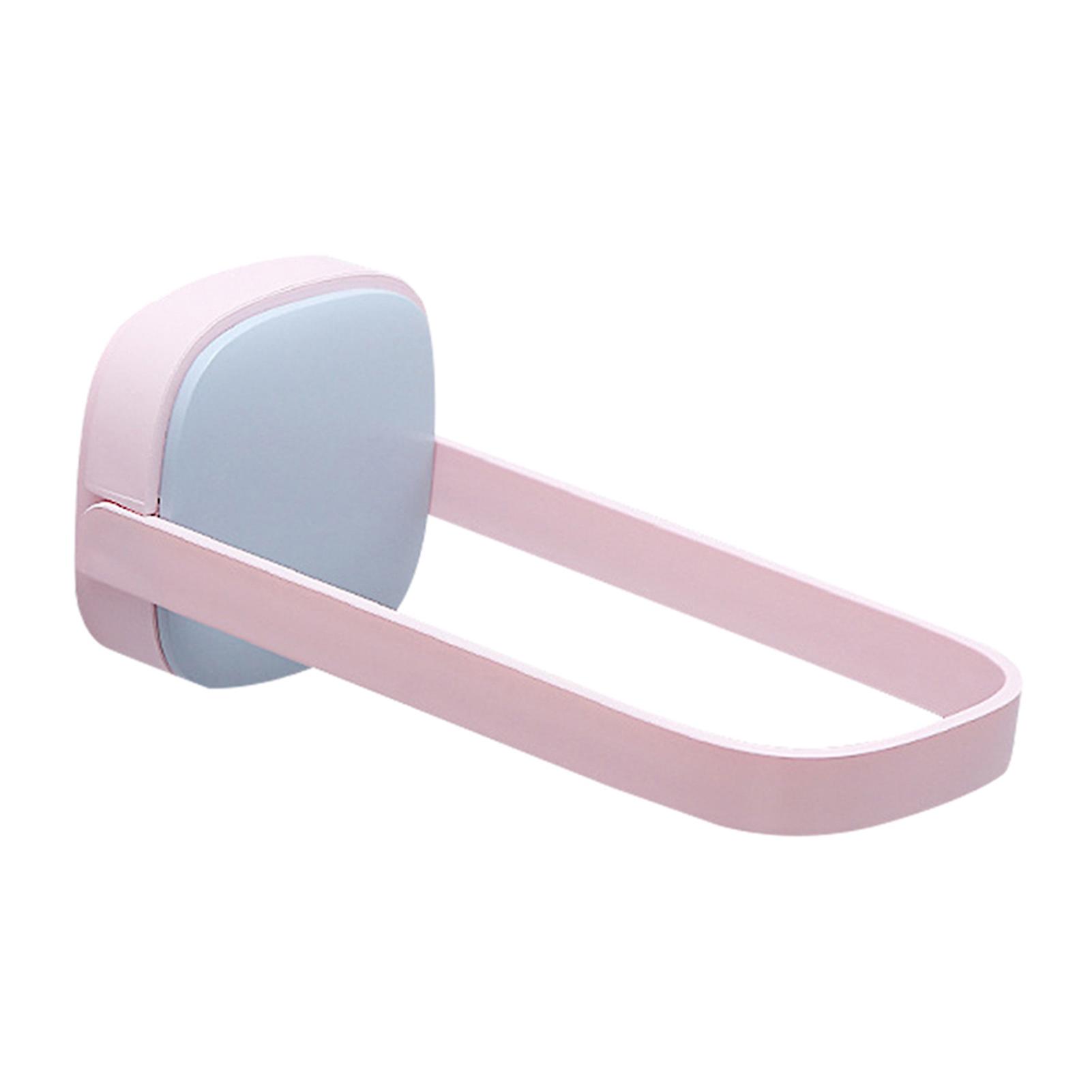 Foldable Hanger Storage Rack Wall Mounted Punch-free Clothes Hanger Holder