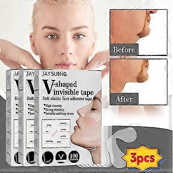 Jaysuing V-shaped Lifting Invisible Patch Face Lifting Patch Diminishes Fine Lines Anti-wrinkle Firming Chin Muscle Shaping Patch Anti-aging Skin Care