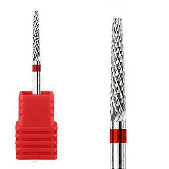 Nail Drill Bits Tungsten Carbide Durable Sharp Tip Low Friction Design For Home Manicure Professional Salon Cuticle