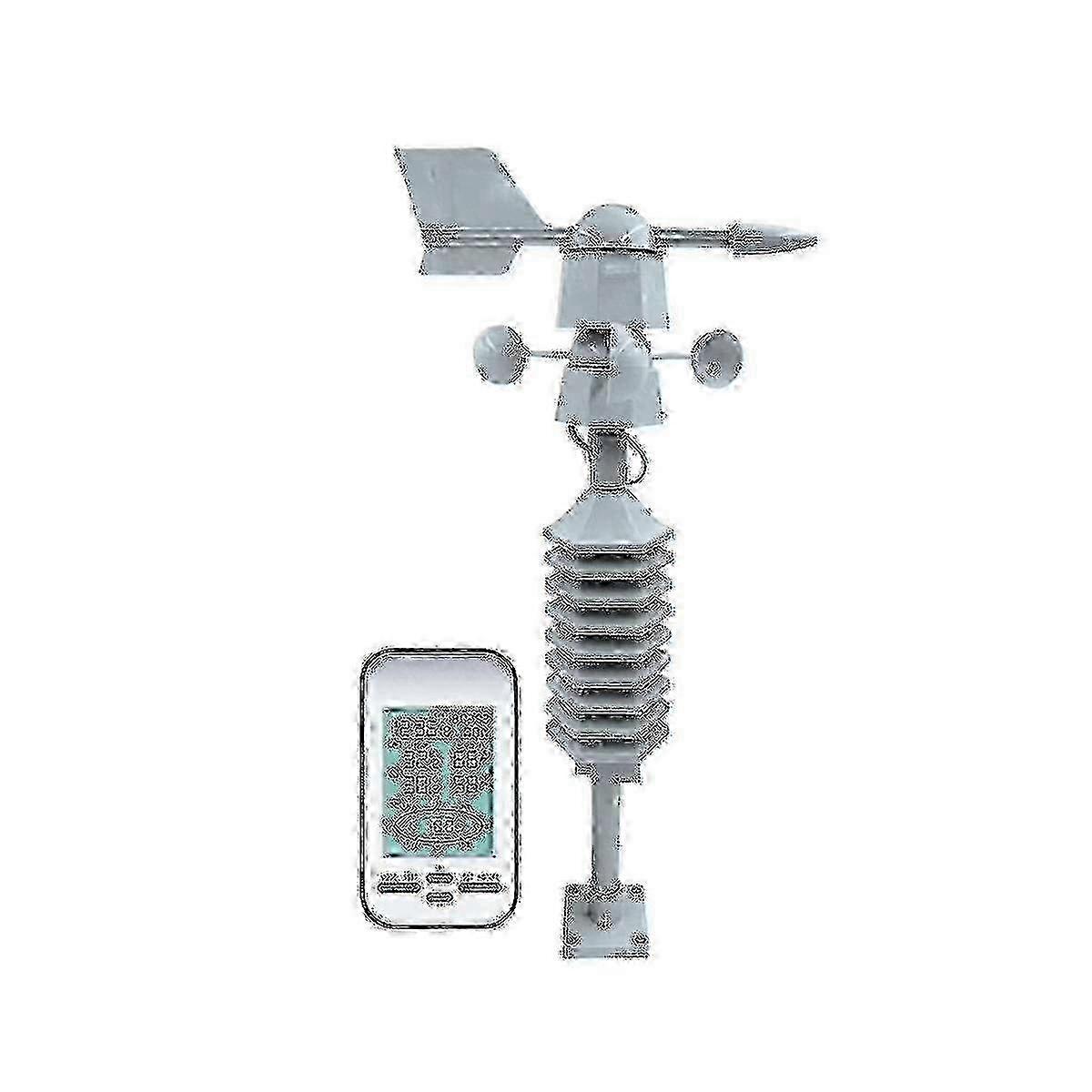 2025 Professional Wireless Out Wind Speed Direction Sensor Digital Wind Temperature Humidity Meter