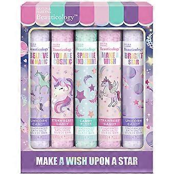 Unicorn Bath Salt Set ( 5 pcs ) - gift set 65.0g