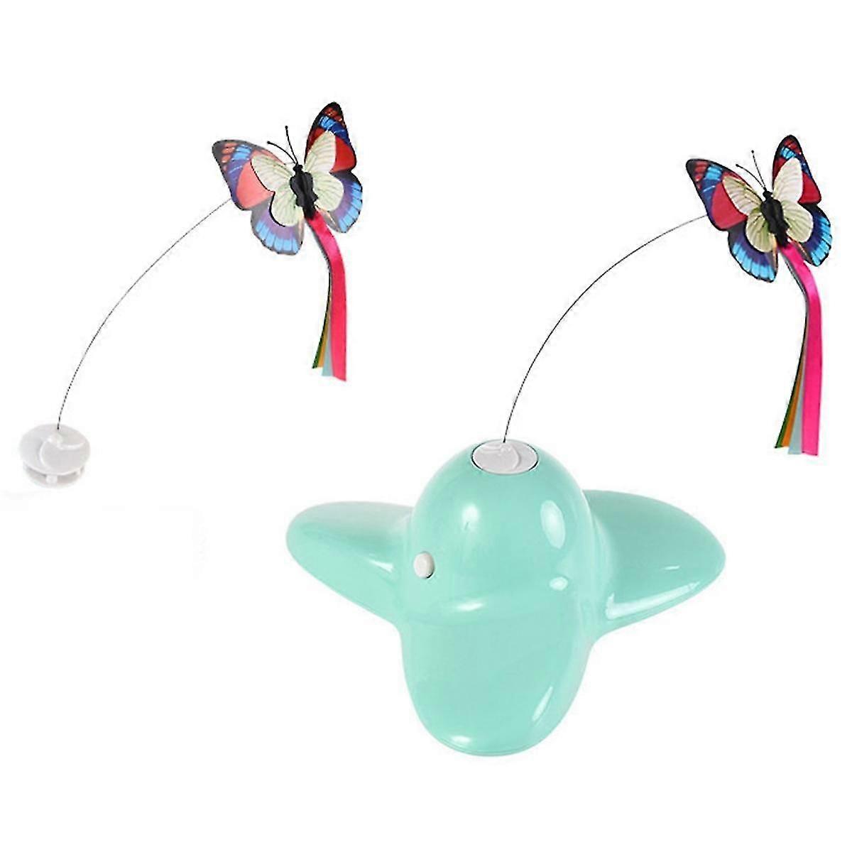 C Rotating Motion Activated Butterfly Funny Toys Smart Interactive Flutter Bug Automatic Puzzle Toy