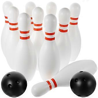 Kids Bowling Large Size Bowling Toy Set for Indoor Outdoor Play 12Pcs