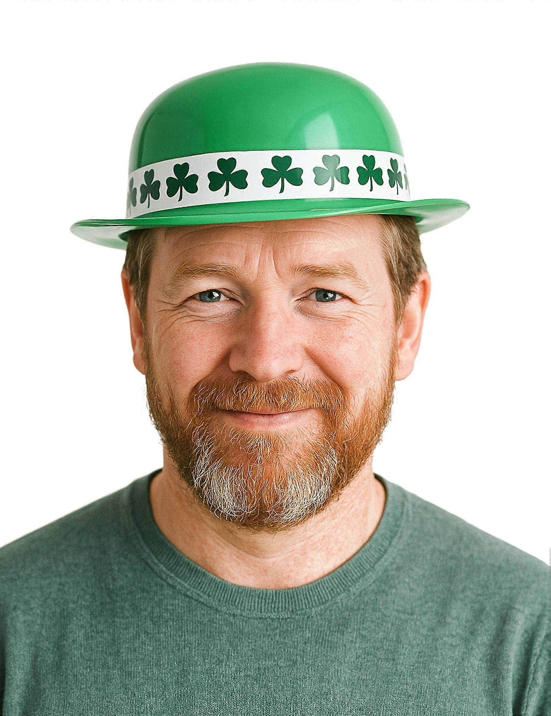 Saint Patrick's bowler hat