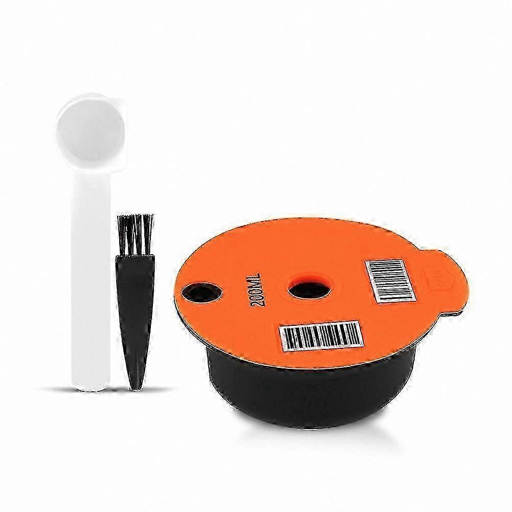Reusable Coffee Pods compatible with Tassimo Machine, Eco-Friendly Refillable Capsules, 200ML