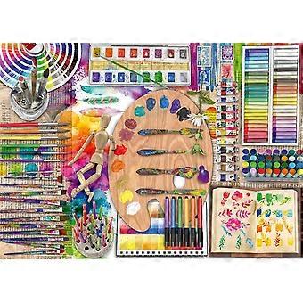 The Artists Palette Jigsaw Puzzle Brain Teaser XI-0545