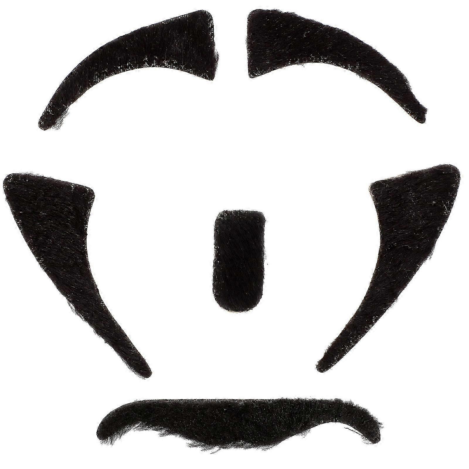 18 Sets Cosplay Simulated Beards for Halloween Party Use