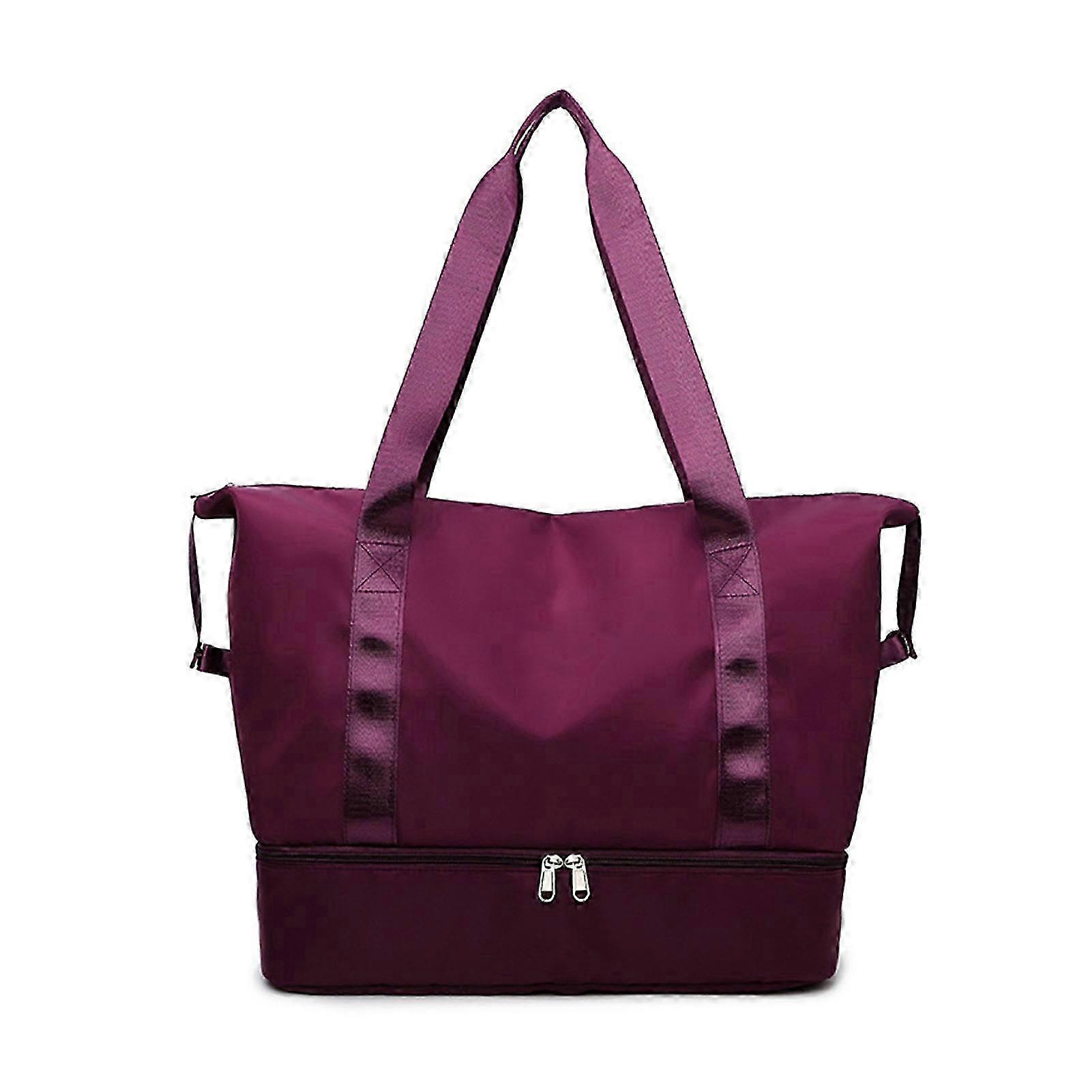 Durable Nylon Duffle With Dual-Zone Storage