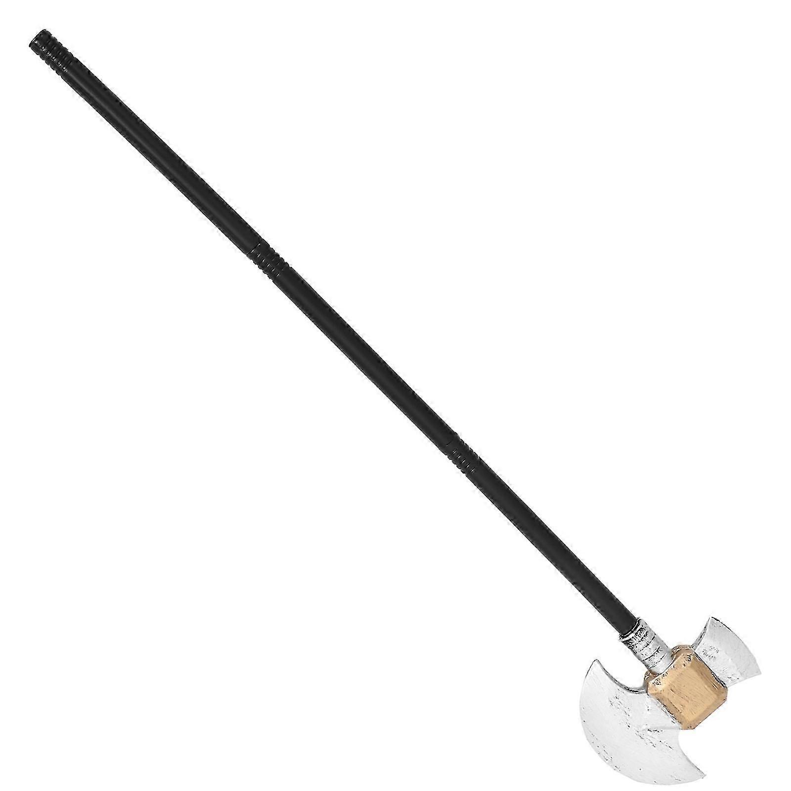 Halloween Stage Performance Prop Costume Cane Black ABS Material