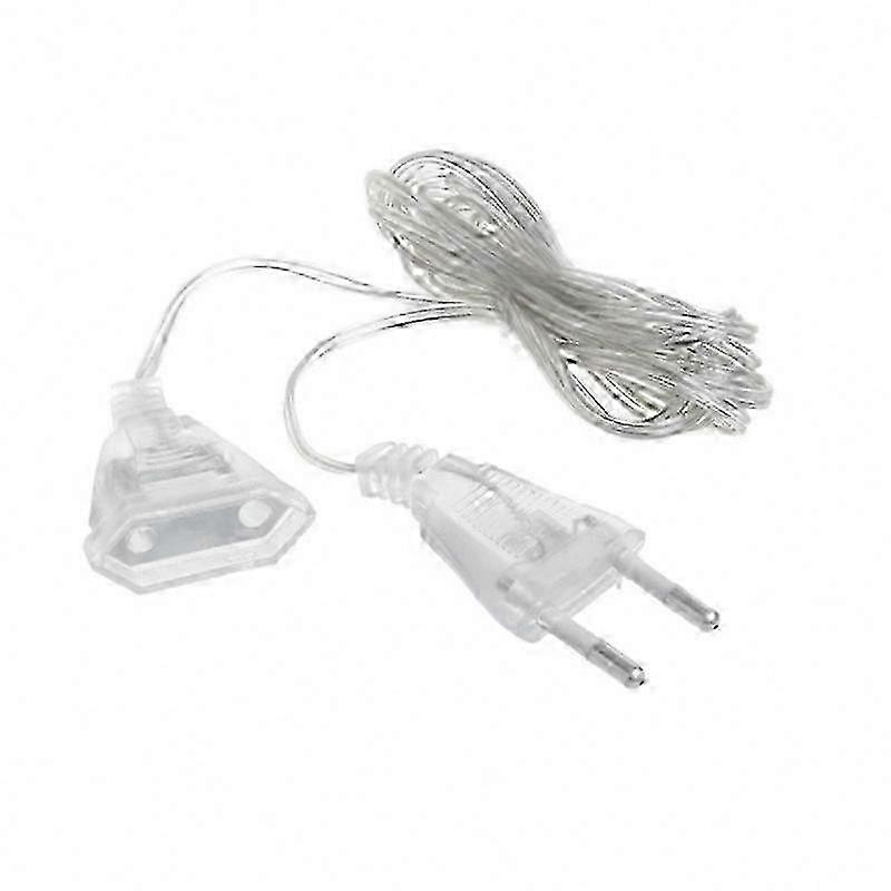 Transparent Standard Power Extension Cable