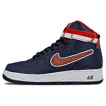 Nike Air Force 1 High Sport Nba Midnight Navy University Red AV3938-400