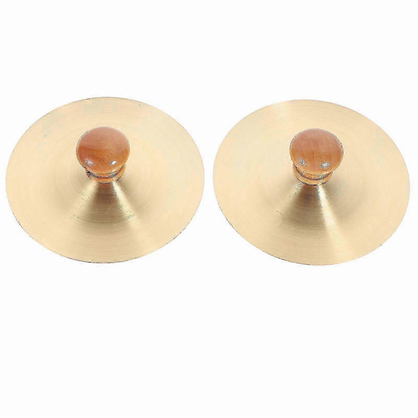 Solid Copper Finger Cymbals Pair