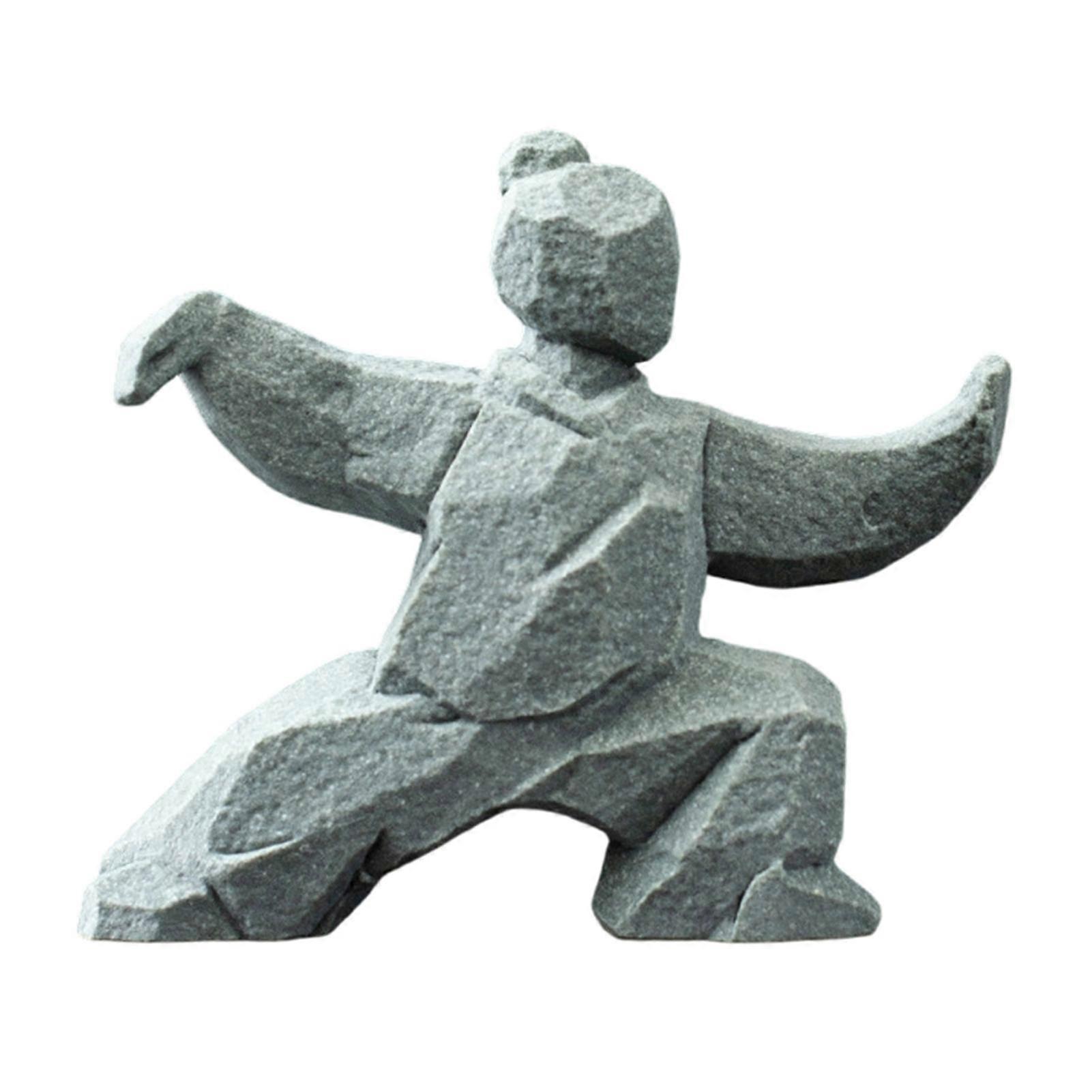 Space Saving Tai Chi Stone Figure