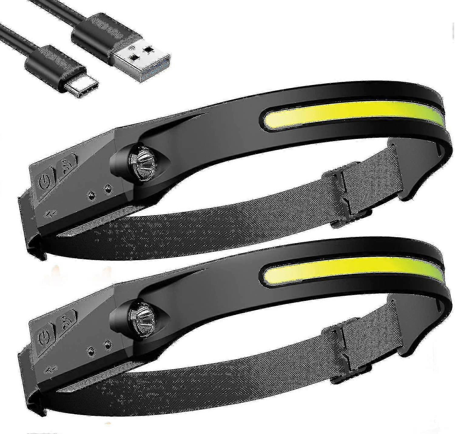 Powerful rechargeable headlight, Led headlight IPx4 waterproof-HH