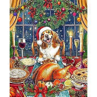 Thanksgiving Guest Jigsaw Puzzle for Adults and Family Christmas and Holiday Puzzle UE2336