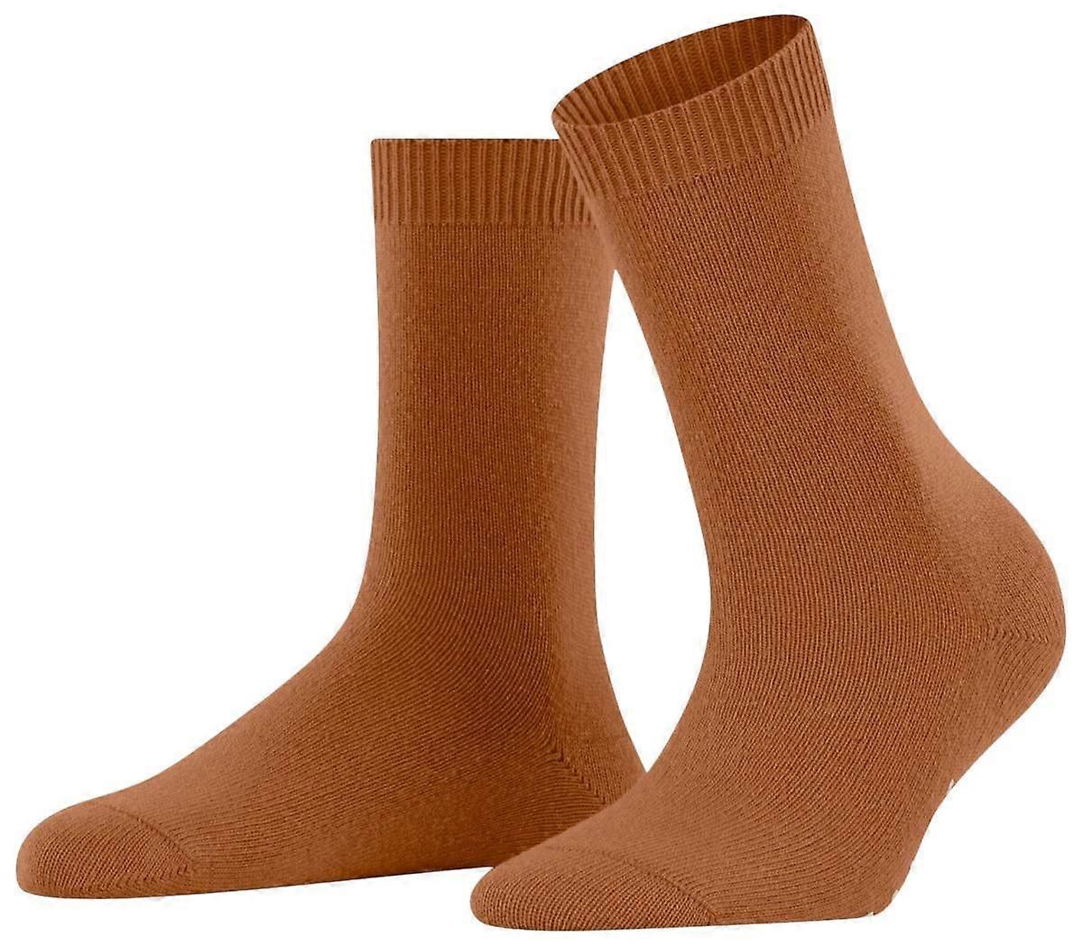 Falke Cosy Wool Socks - Caramel Brown