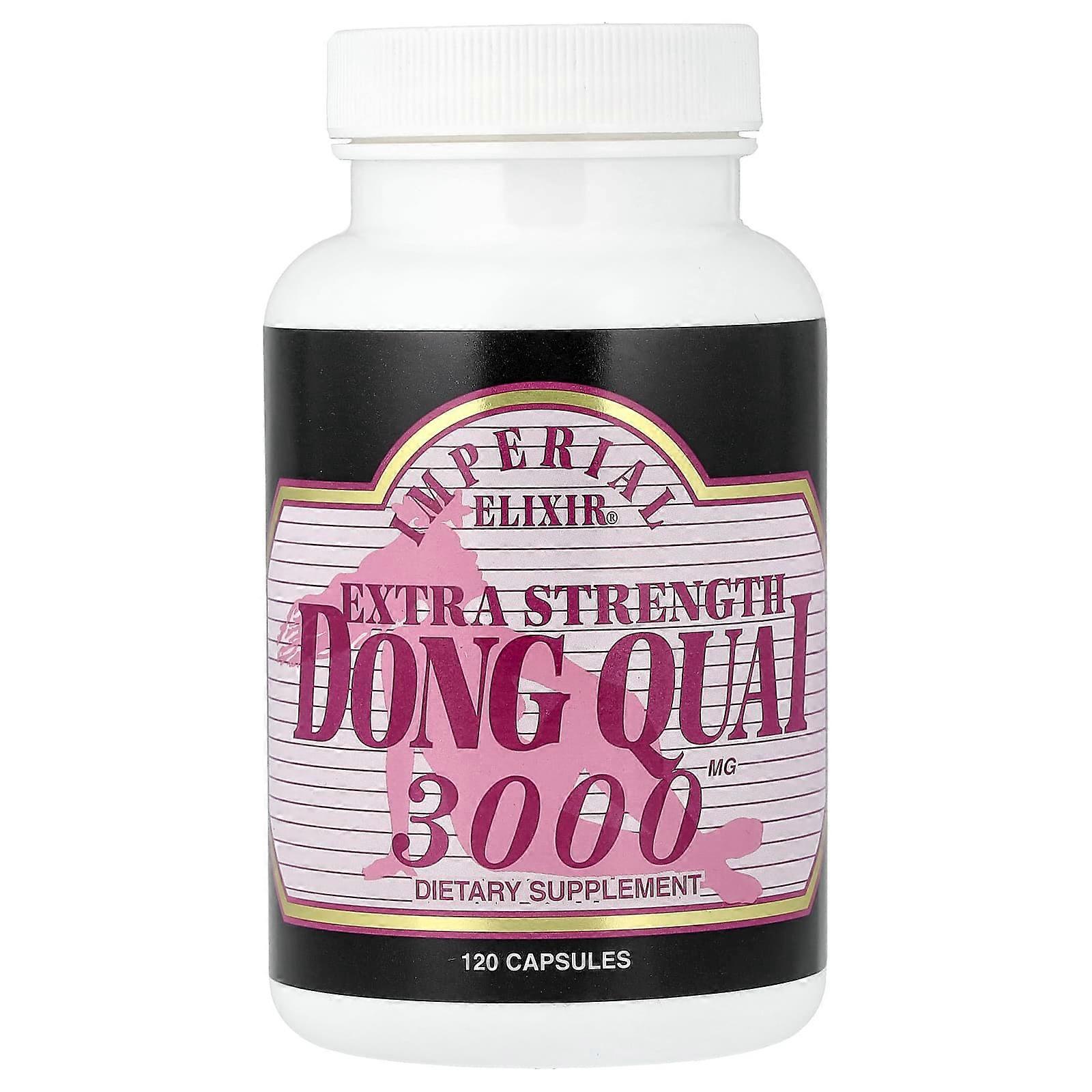 Imperial Elixir, Dong Quai, Extra Strength, 3,000 mg, 120 Capsules