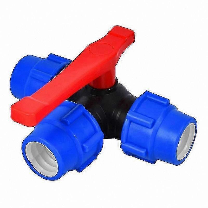 32mm PVC Three-Way Quick-Connect Valve
