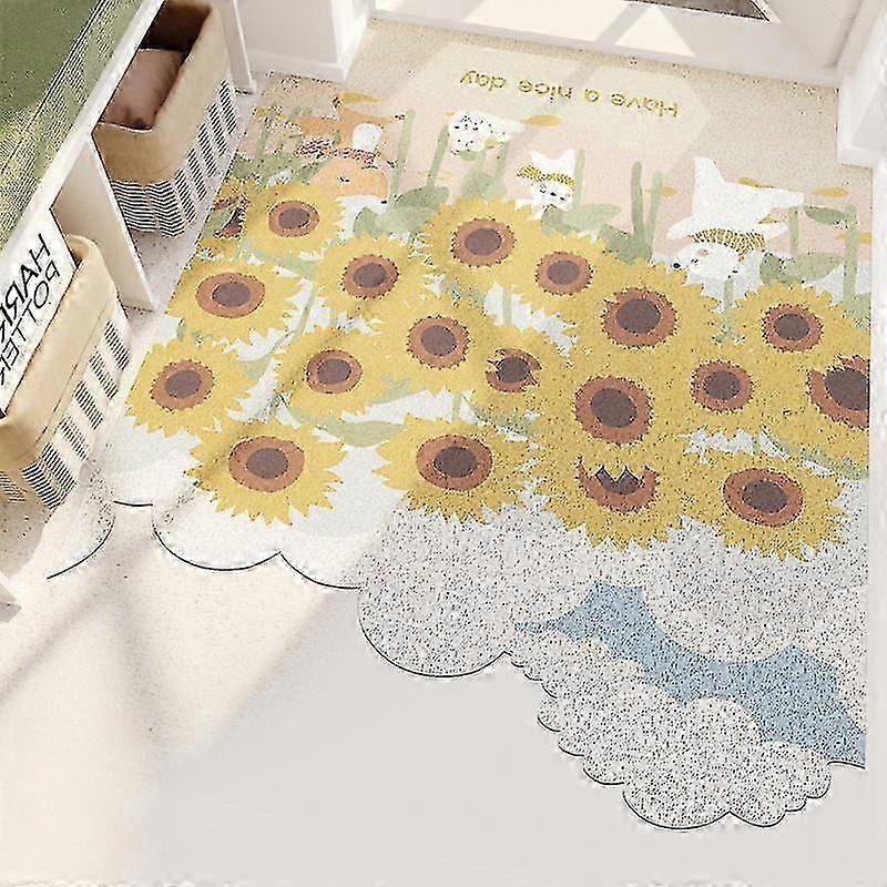 Rectangular Absorbent Non Slip Rug
