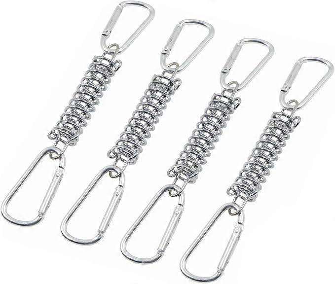 Spring-loaded shutter fasteners - shade sail fasteners, suitable for t