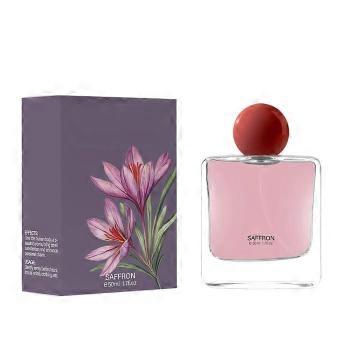 Safran-Parfüm für Frauen, frisches und lang anhaltendes Parfüm, 50 ml