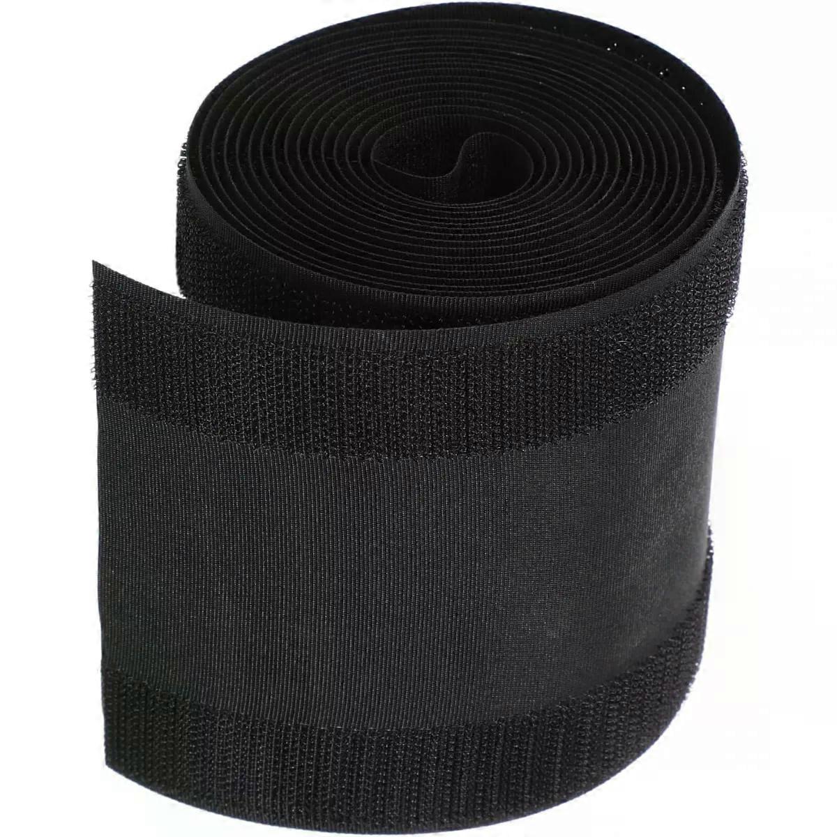 Black Cable Floor Cover 3 Meter Hook and Loop Strip